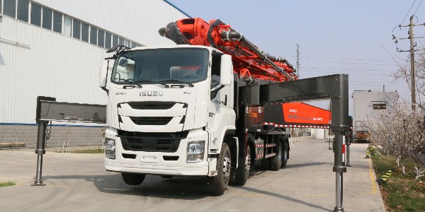 KNL5420THB重庆五十铃58米泵车---3