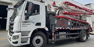 2026节能泵车机型选购指南，科尼乐32-72米全系轻量化降运营成本